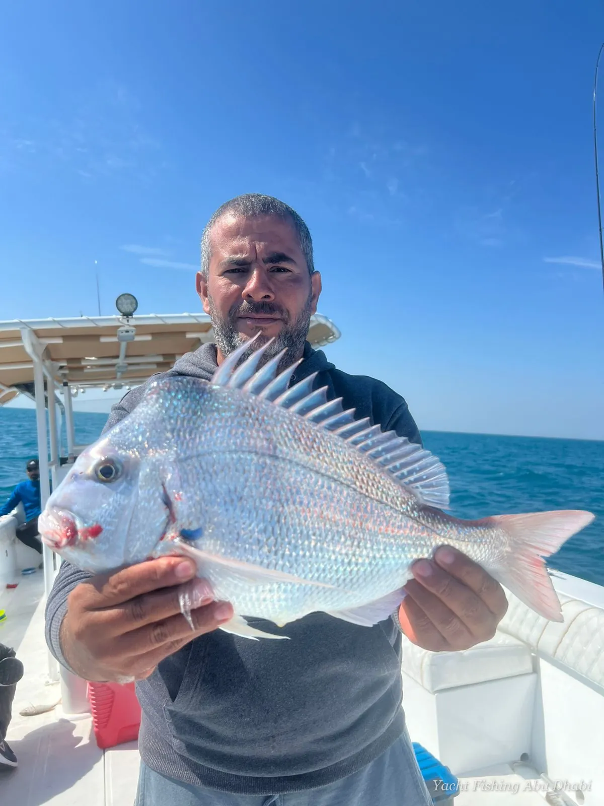 A sea bream from a morning trip