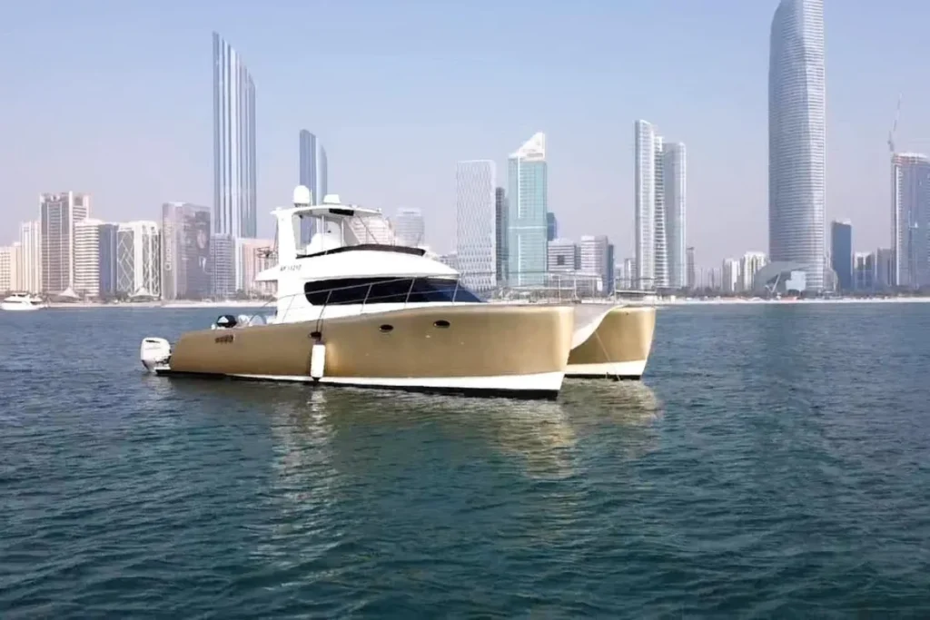 Catamaran Fishing Yacht – fishing boat in Abu Dhabi