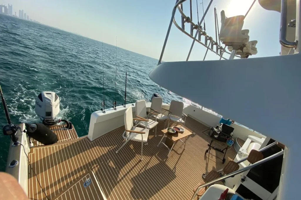 Catamaran Fishing Yacht – fishing boat in Abu Dhabi (3)