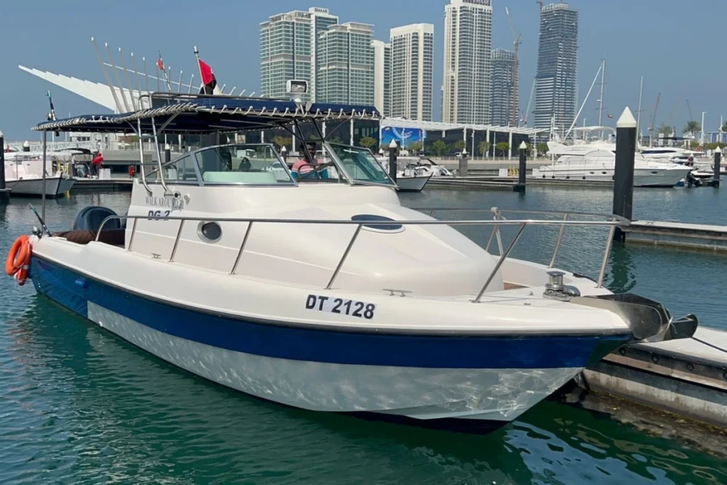 Speed Boat Open Sea – fishing boat in Abu Dhabi (2)