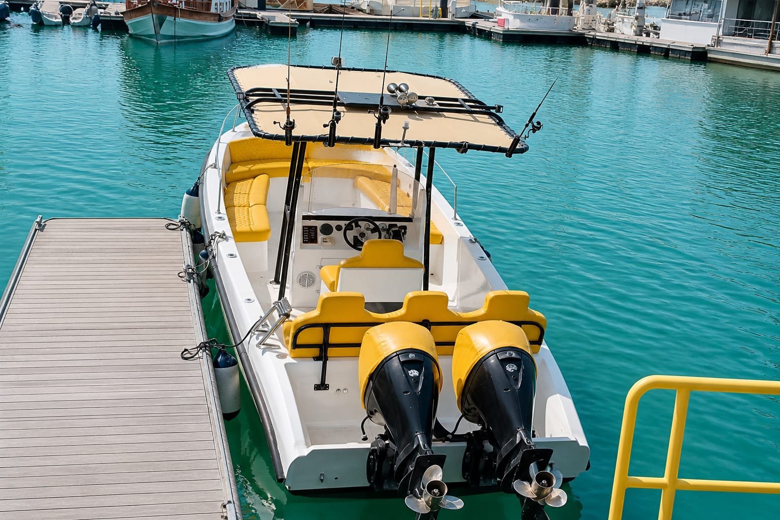 Yellow Fin Fishing Boat – fishing boat in Abu Dhabi (3)